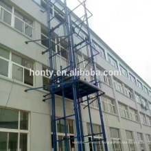 CE ISO Certificated Guide rail residential freight elevators storage used cargo lift